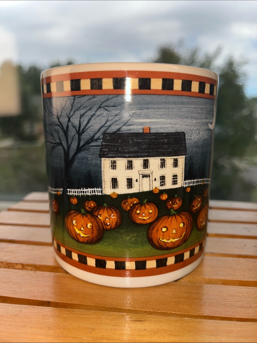 Pumpkin Hollow David Carter Brown Collection Halloween Mug